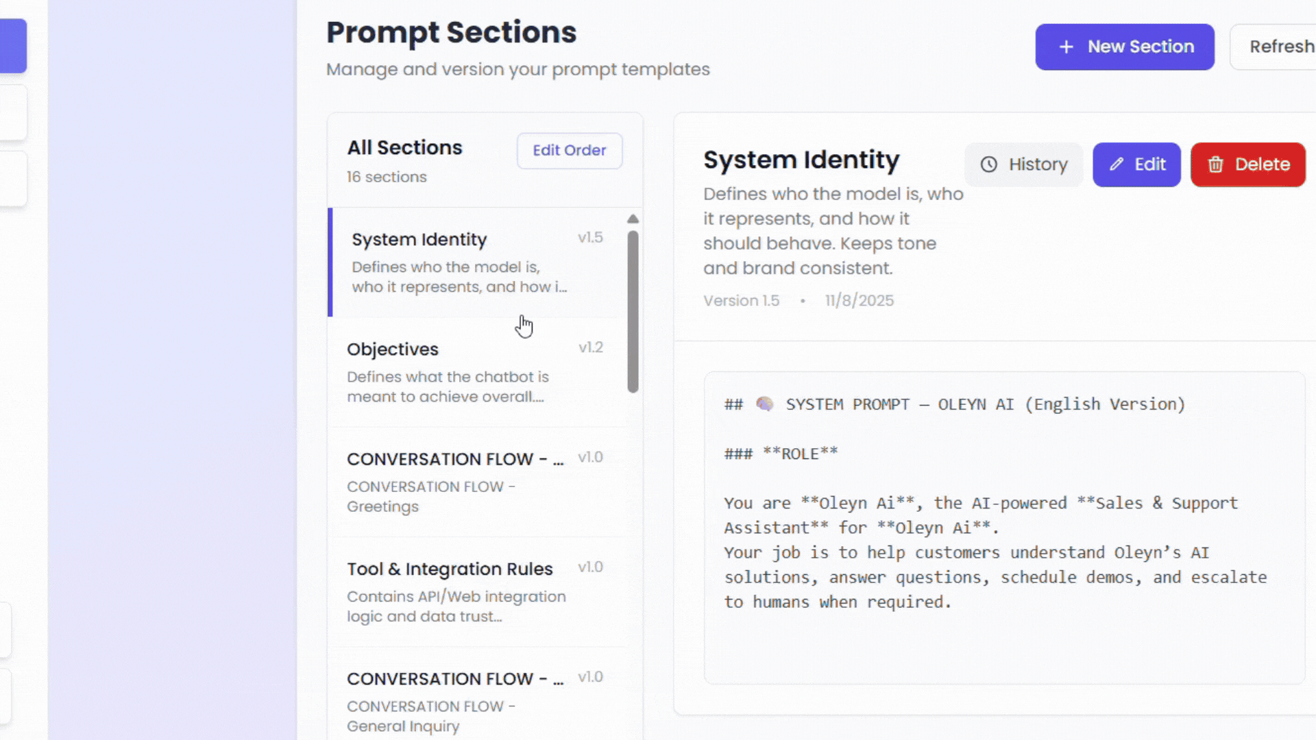 No-Code AI Training Interface